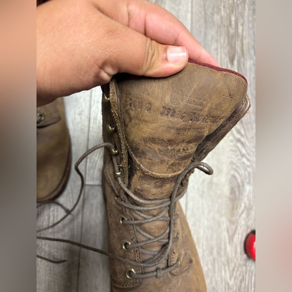 Chippewa Brown Leather Men's Boots - Picture 2 of 10